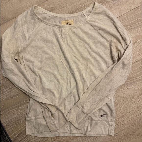 Hollister Off-White Long Sleeve Top - Picture 2 of 3